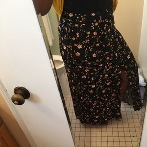 Floral Maxi Skirt